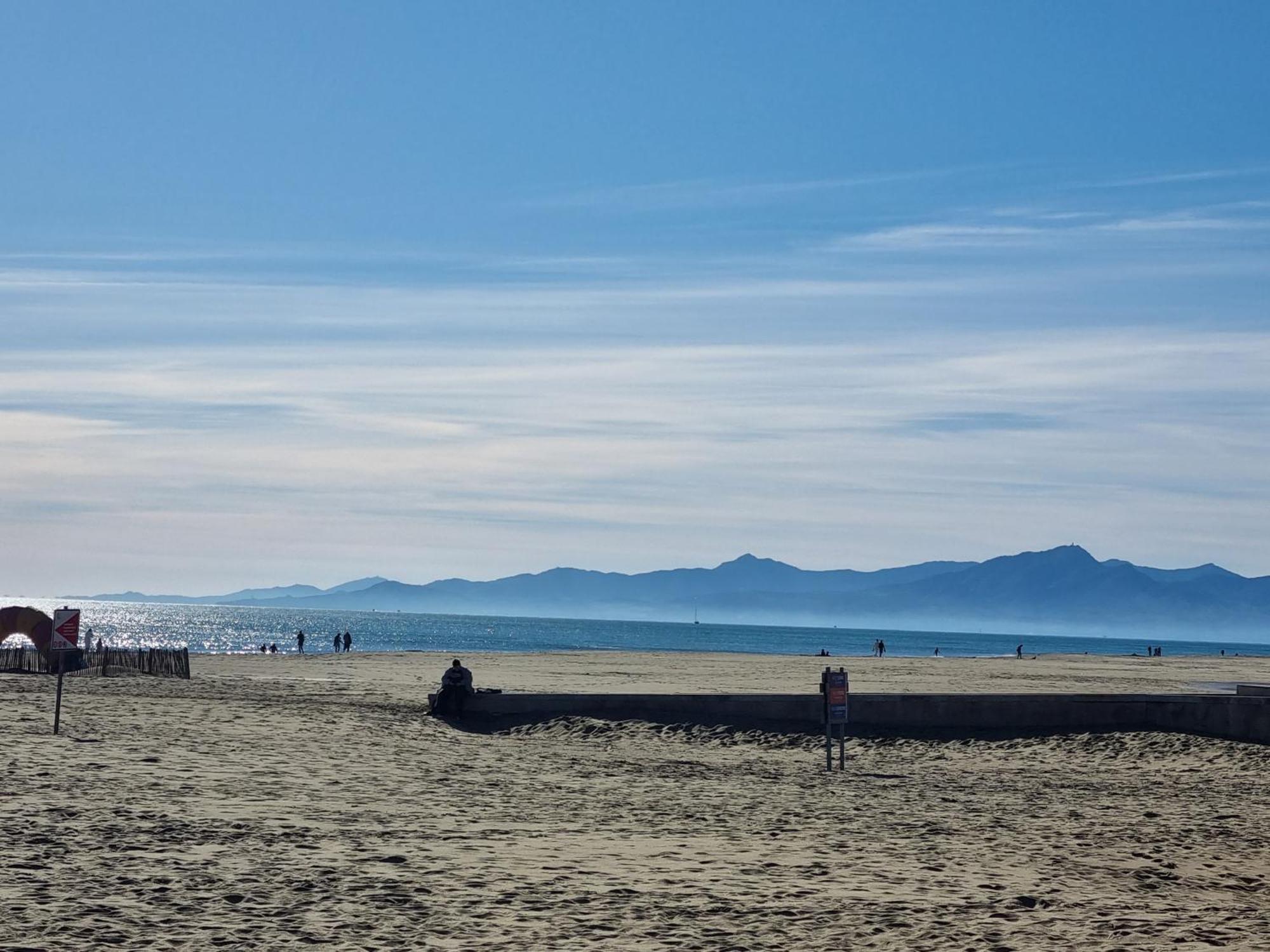 Studio Cosy Climatise Vue Mer Canet Plage 3Etoiles Dış mekan fotoğraf