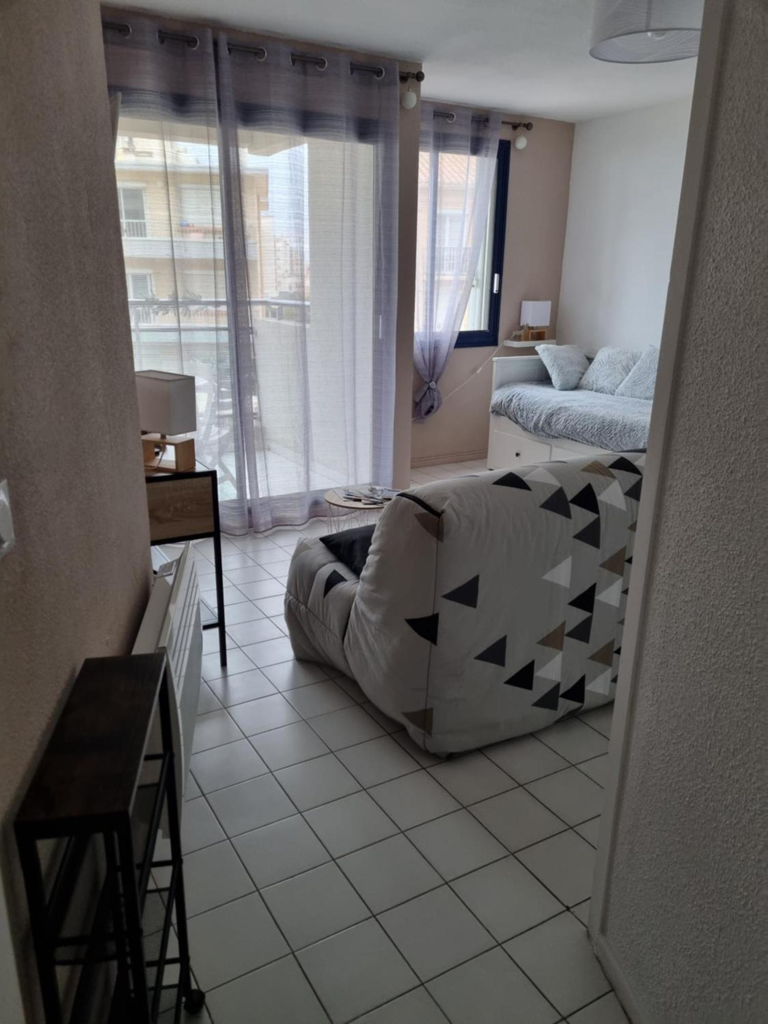 Studio Cosy Climatise Vue Mer Canet Plage 3Etoiles Dış mekan fotoğraf
