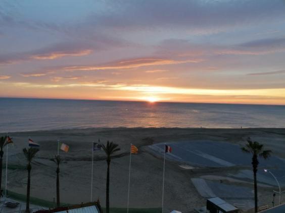 Studio Cosy Climatise Vue Mer Canet Plage 3Etoiles Dış mekan fotoğraf