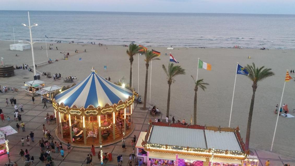 Studio Cosy Climatise Vue Mer Canet Plage 3Etoiles Dış mekan fotoğraf