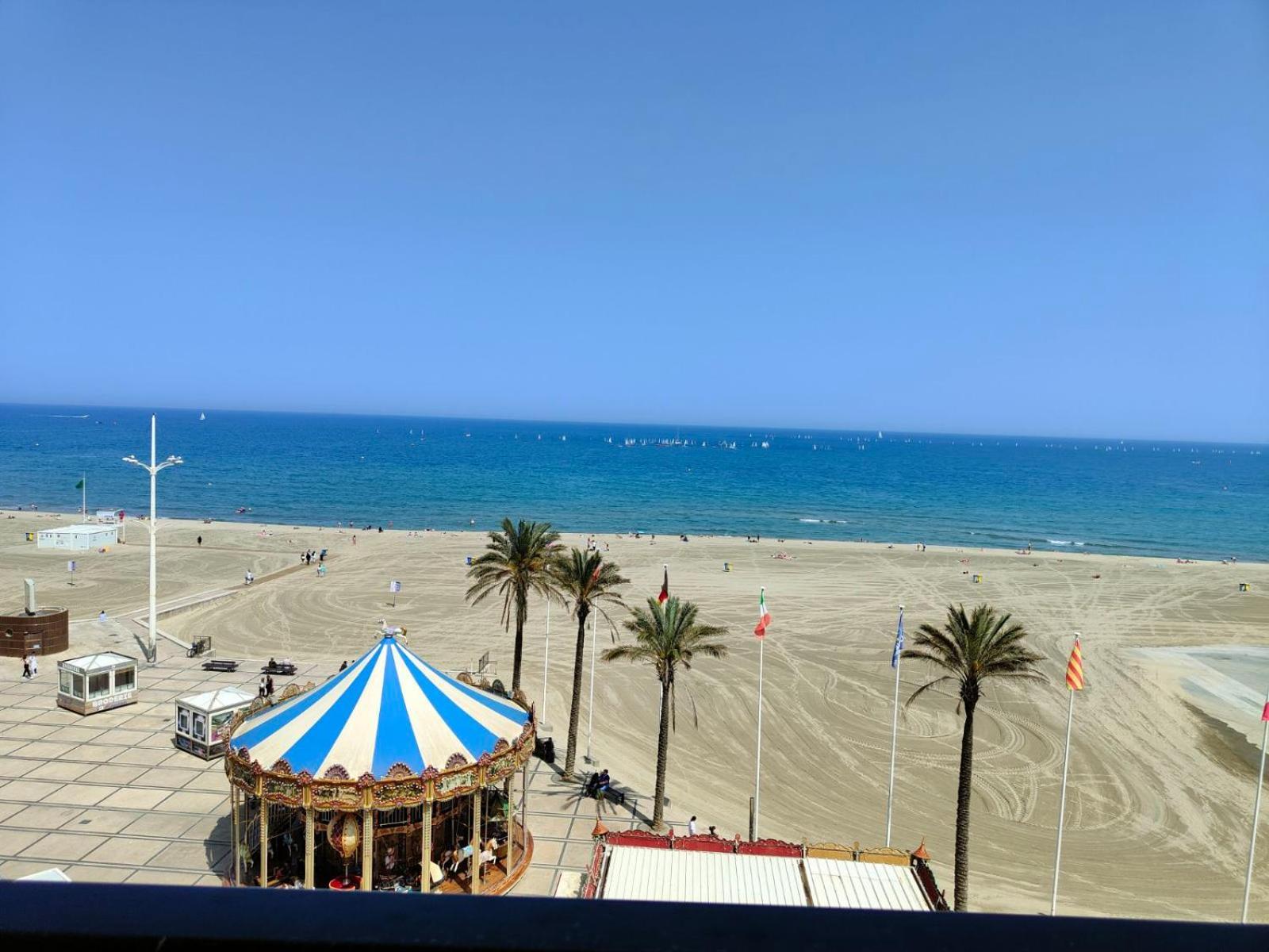 Studio Cosy Climatise Vue Mer Canet Plage 3Etoiles Dış mekan fotoğraf