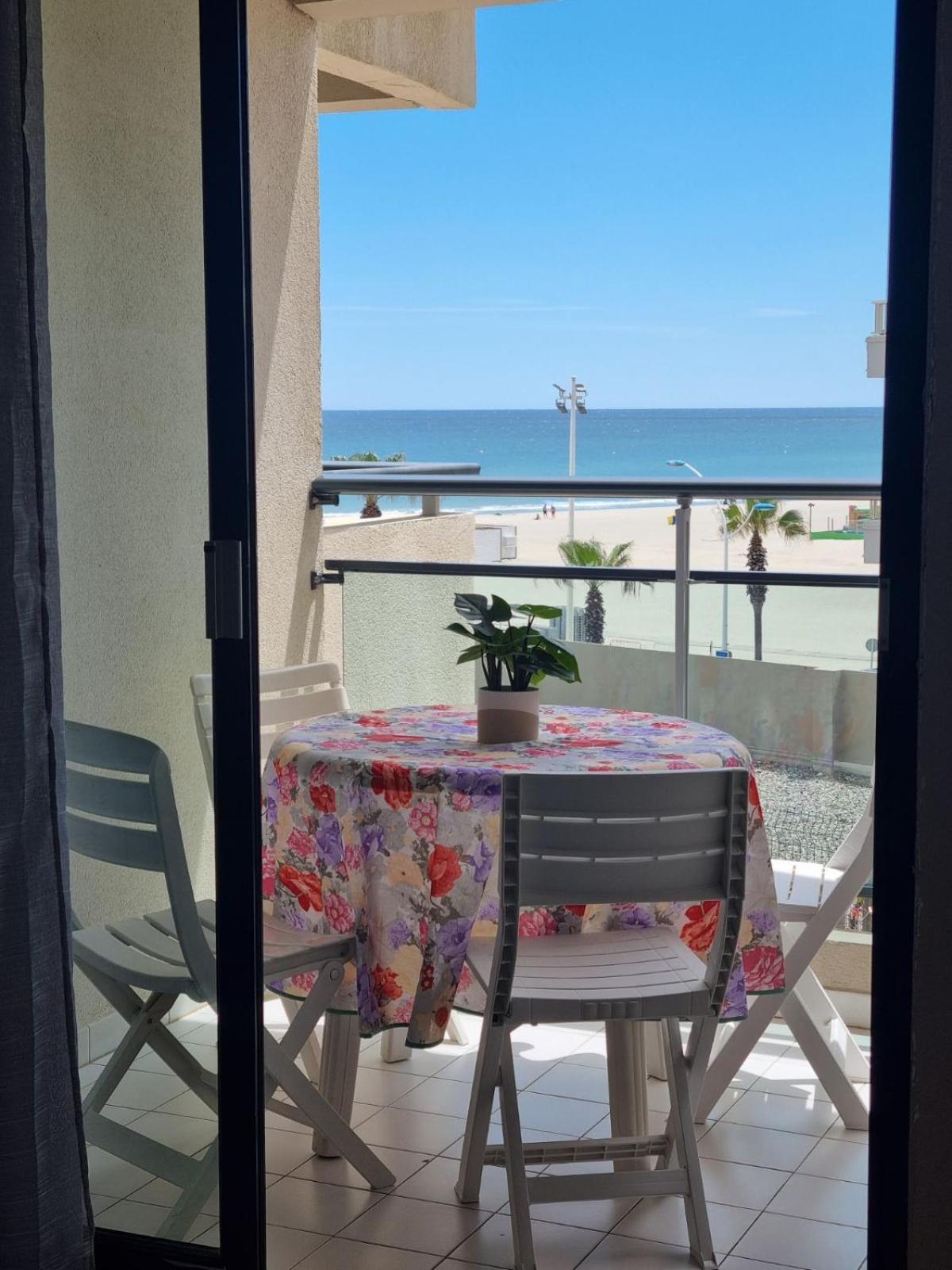 Studio Cosy Climatise Vue Mer Canet Plage 3Etoiles Dış mekan fotoğraf
